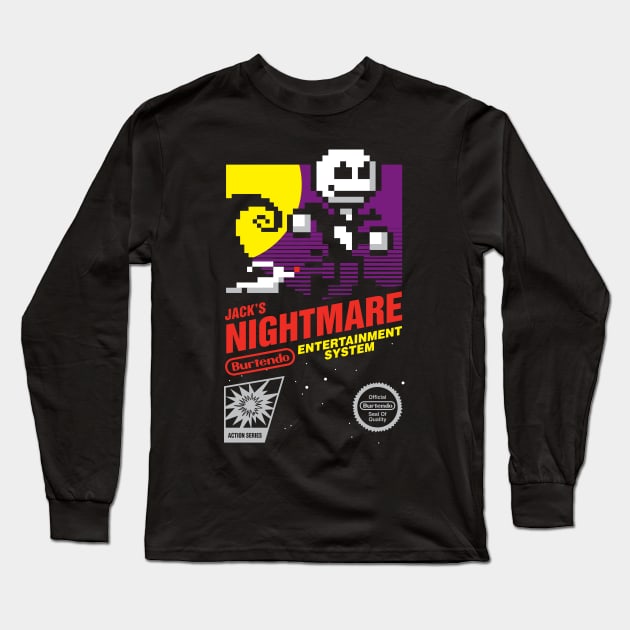 Jack's Nightmare Long Sleeve T-Shirt by Brinkerhoff